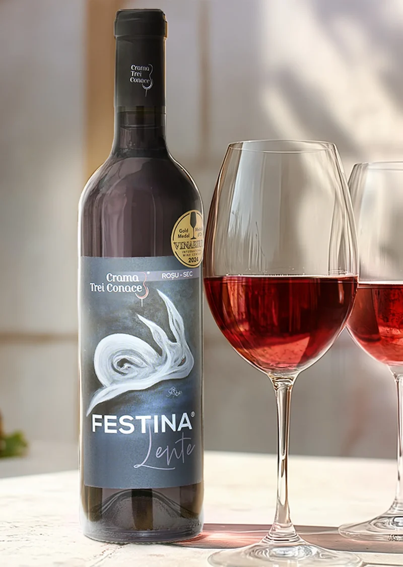 Festina Lente - Vin Rosu sec - imagine 2