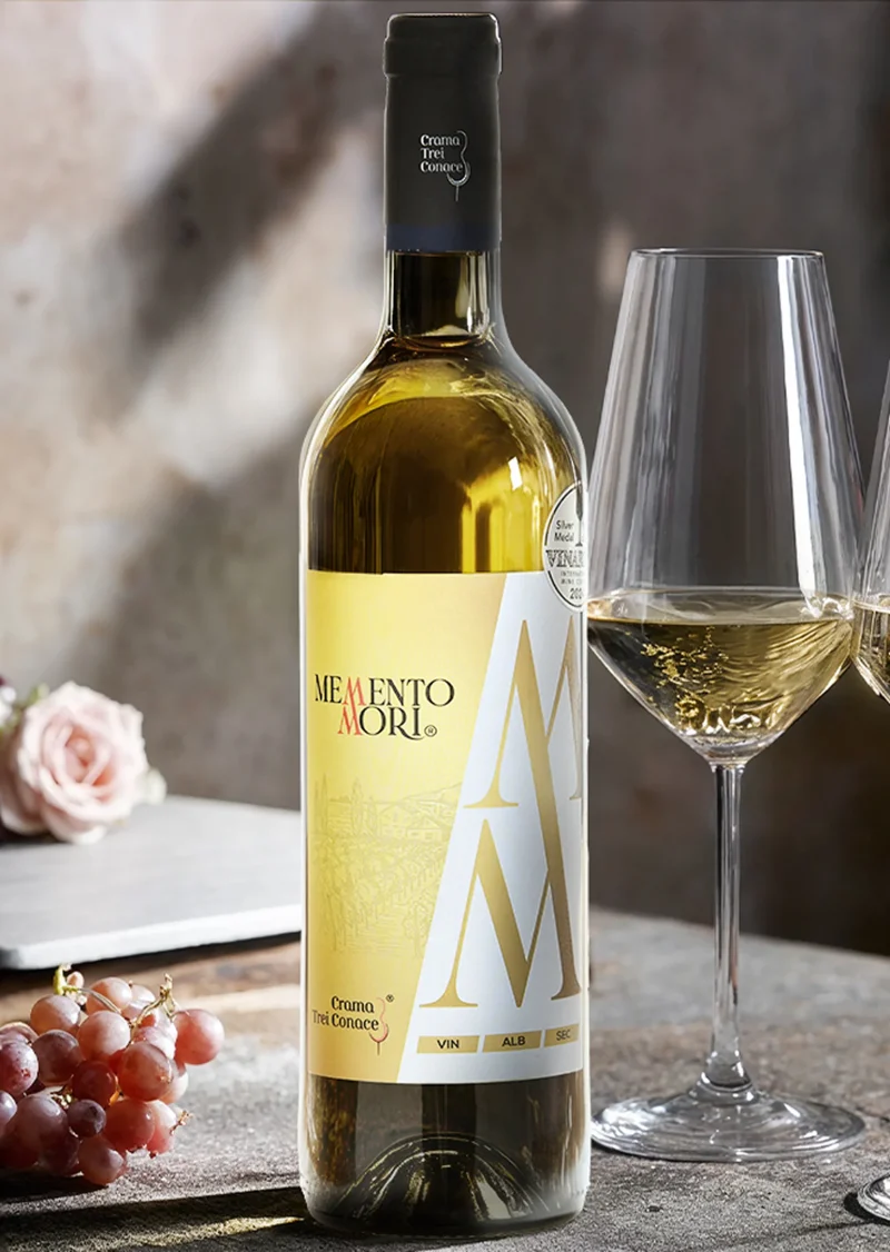 Memento Mori - Vin Alb sec - imagine 2