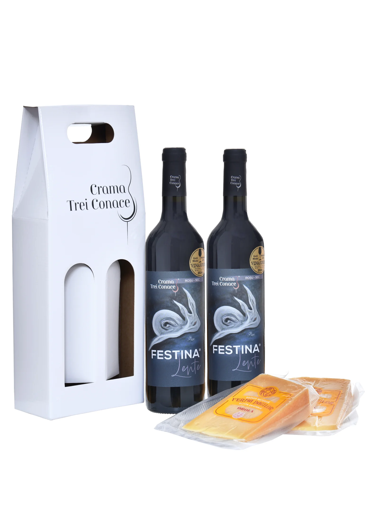 Vin Festina Lente & Brânză de vaci maturată