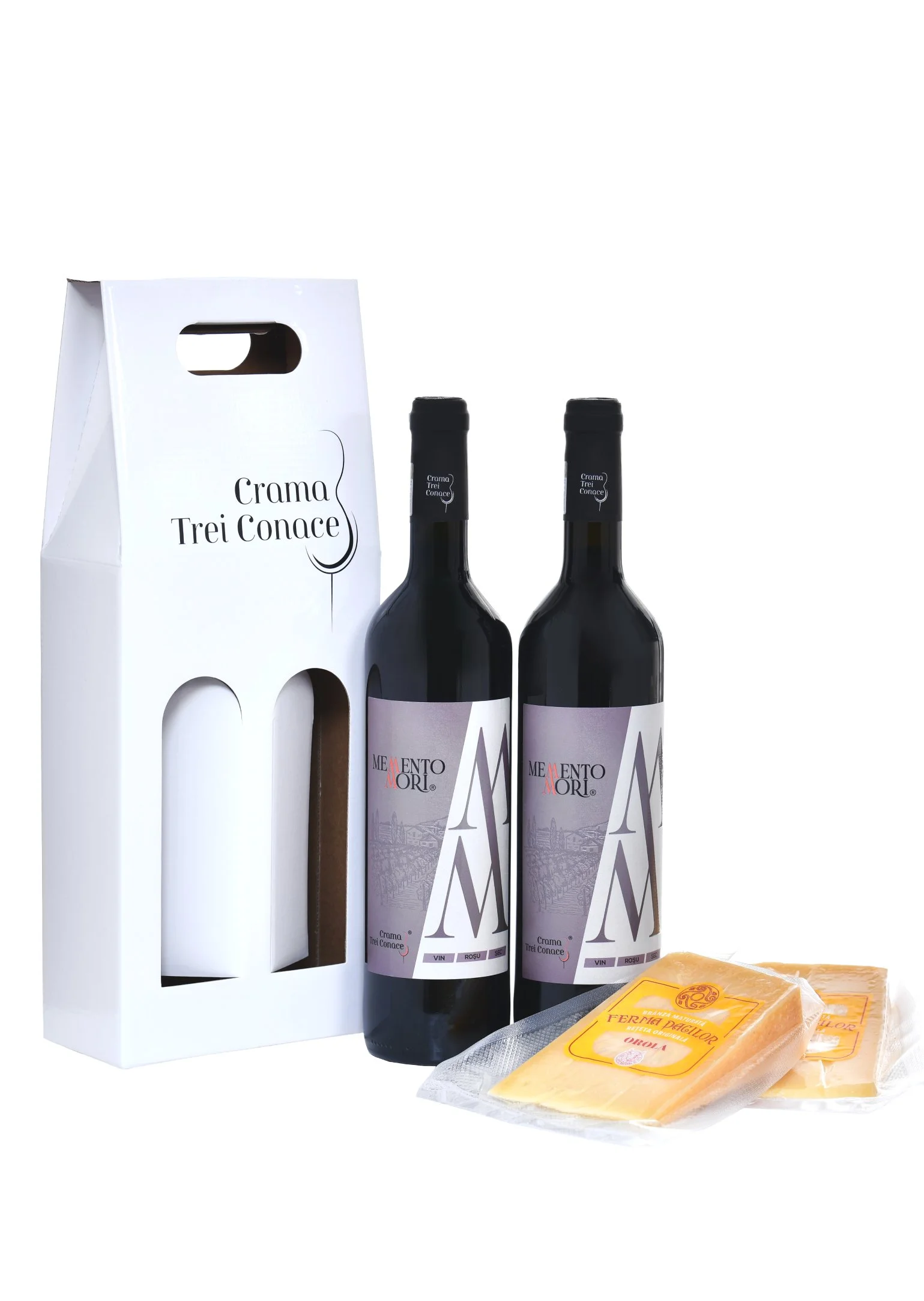 Vin Memento Mori & Brânză de vaci maturată