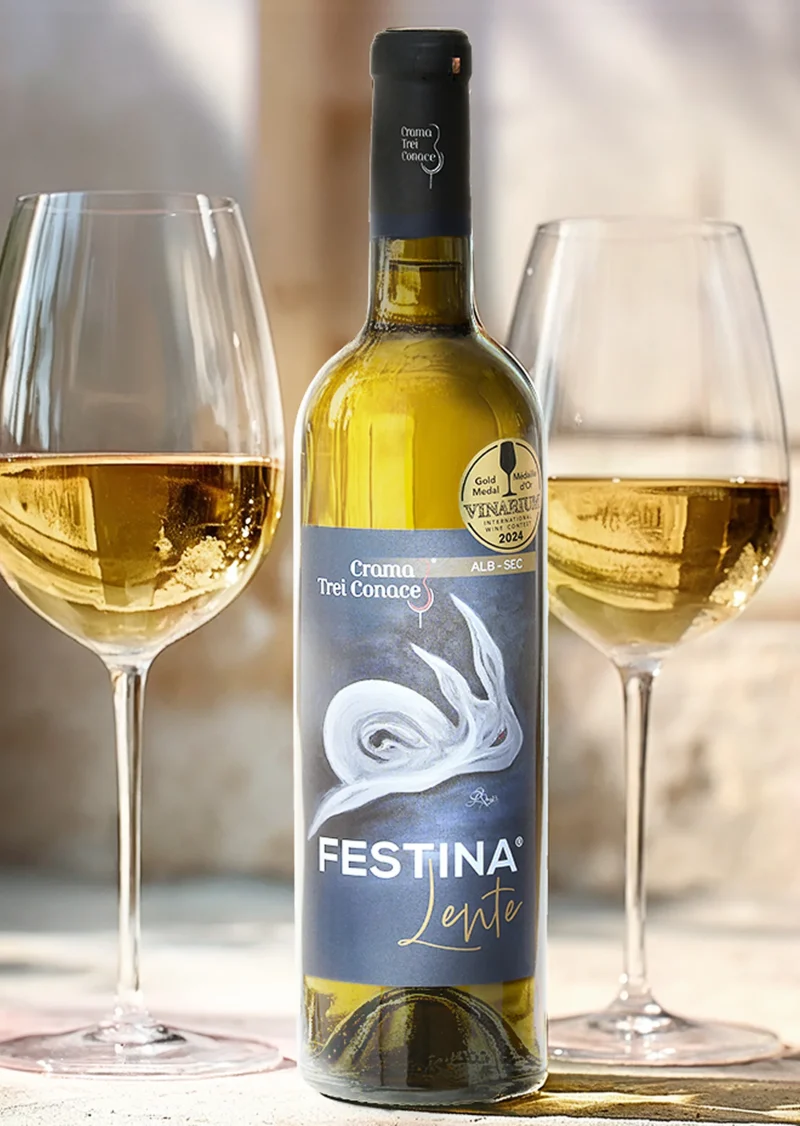 Festina Lente - Vin Alb sec - imagine 2