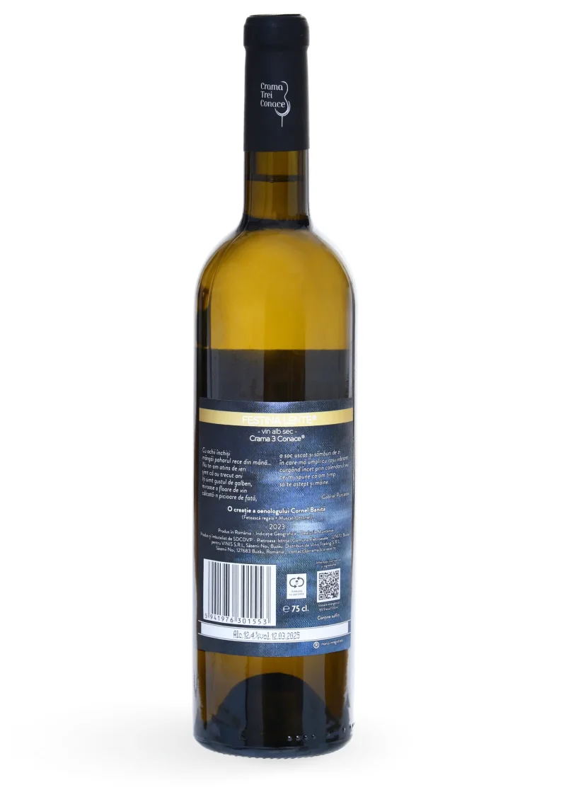 Festina Lente - Vin Alb sec - imagine 3