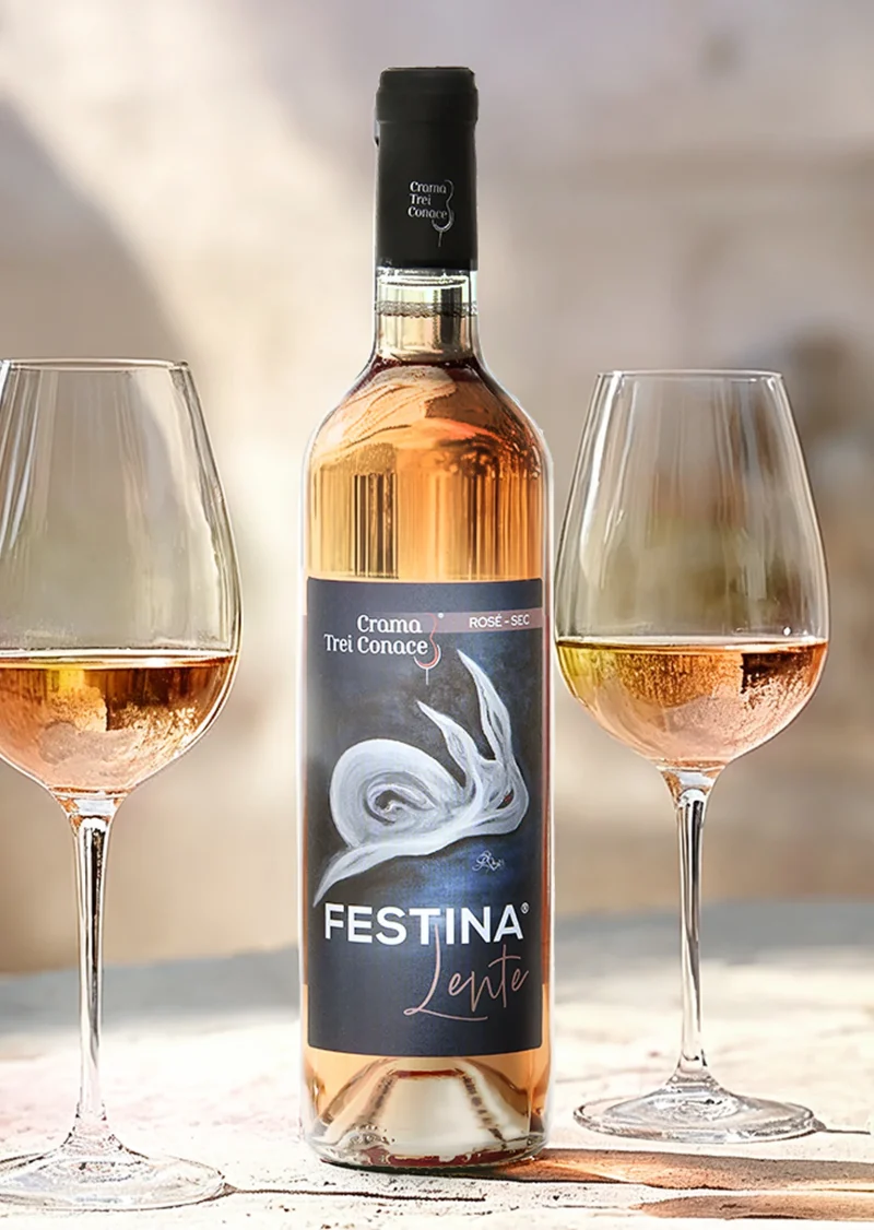Festina Lente - Vin Rose sec - imagine 2