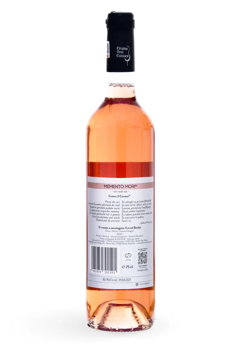 Memento Mori - Vin Rose sec - imagine 3