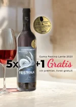 Pachet 5+1 sticle de vin Festina Lente Rosu sec