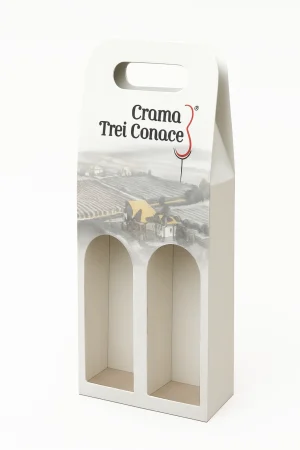 Cutie pentru cadou - 2 sticle