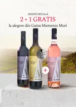 Pachet 3 sticle Memento Mori + Cadou: 1 sticla Memento Mori