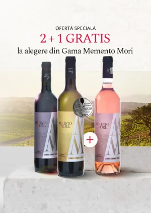 Pachet 3 sticle Memento Mori + Cadou: 1 sticla Memento Mori