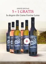 Pachet 5 sticle Festina Lente + Cadou: 1 Festina Lente