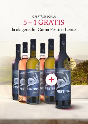 Pachet 5 sticle Festina Lente + Cadou: 1 Festina Lente